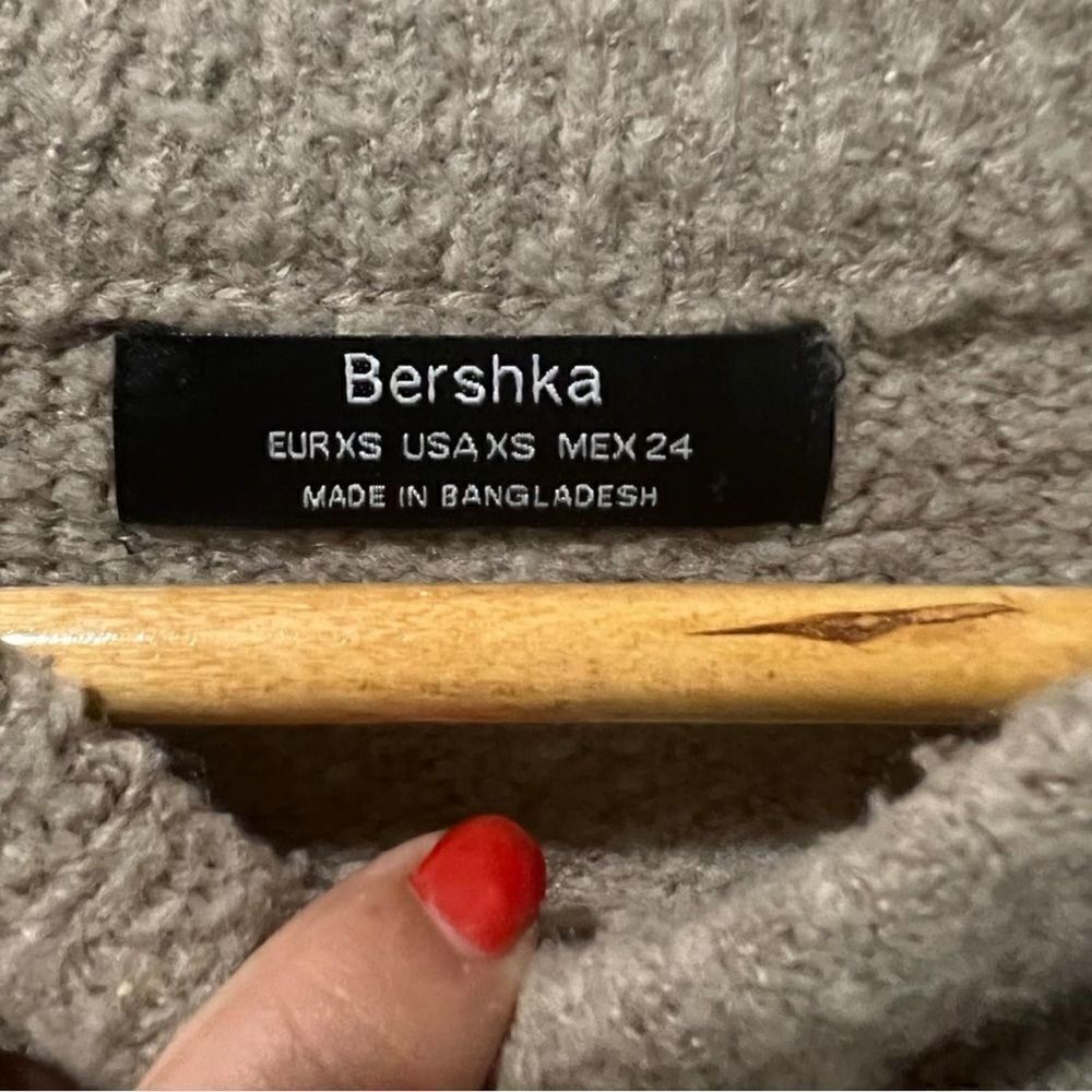 Bershka Thick tan sweater size XS - Picture 6 of 7